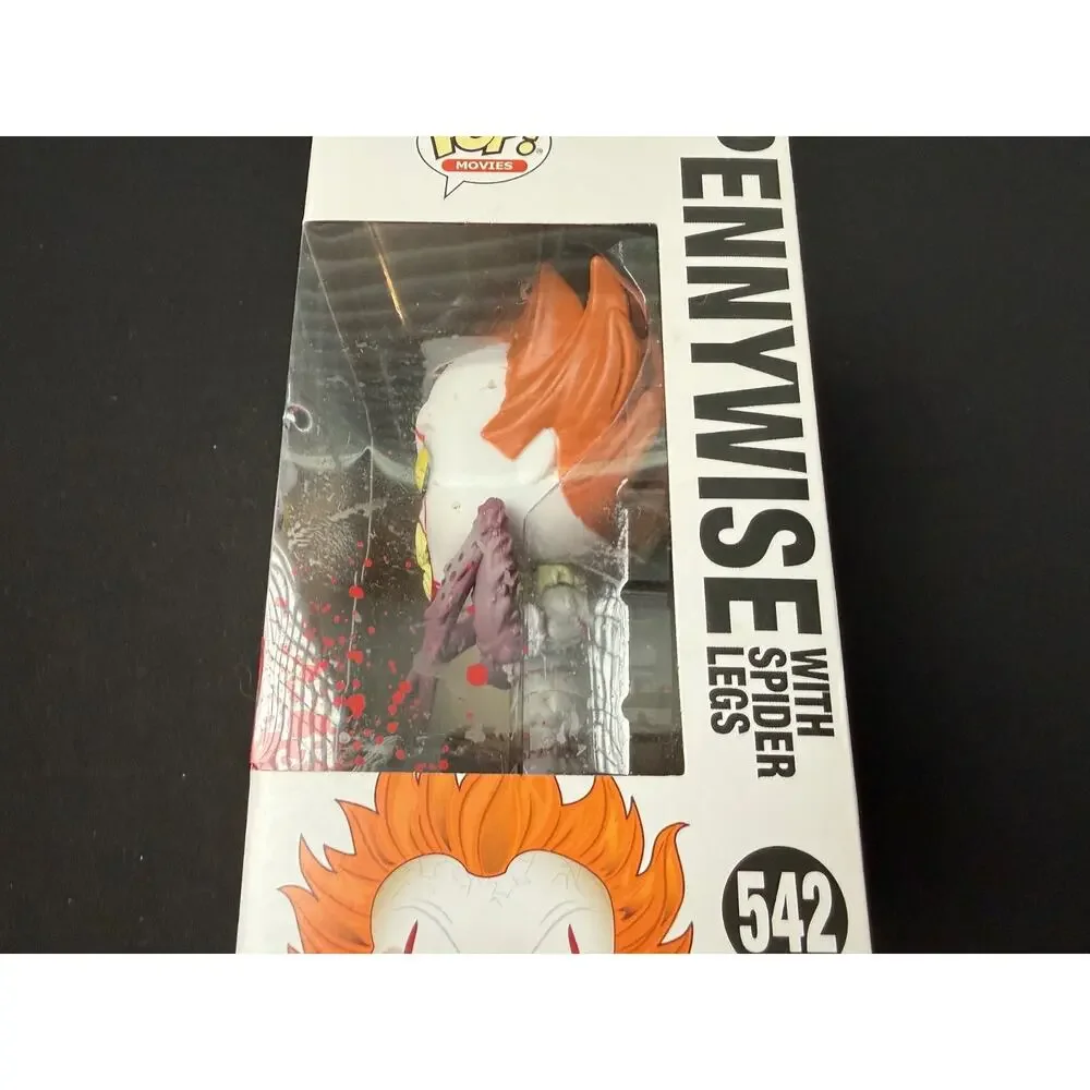 Funko Pop IT Pennywise with Spider Legs #542 GITD Entertainment Earth Exclusive